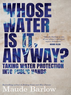 Whose Water Is It, Anyway? - ebook